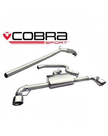 VW Golf GTI MK6 (5K) 09-12 Cobra Sport Turbo Back System with De-Cat (Non-Resonated) VW Golf GTI MK6 (5K) 09-12 Cobra Sport Turbo Back System with De-Cat (Non-Resonated)